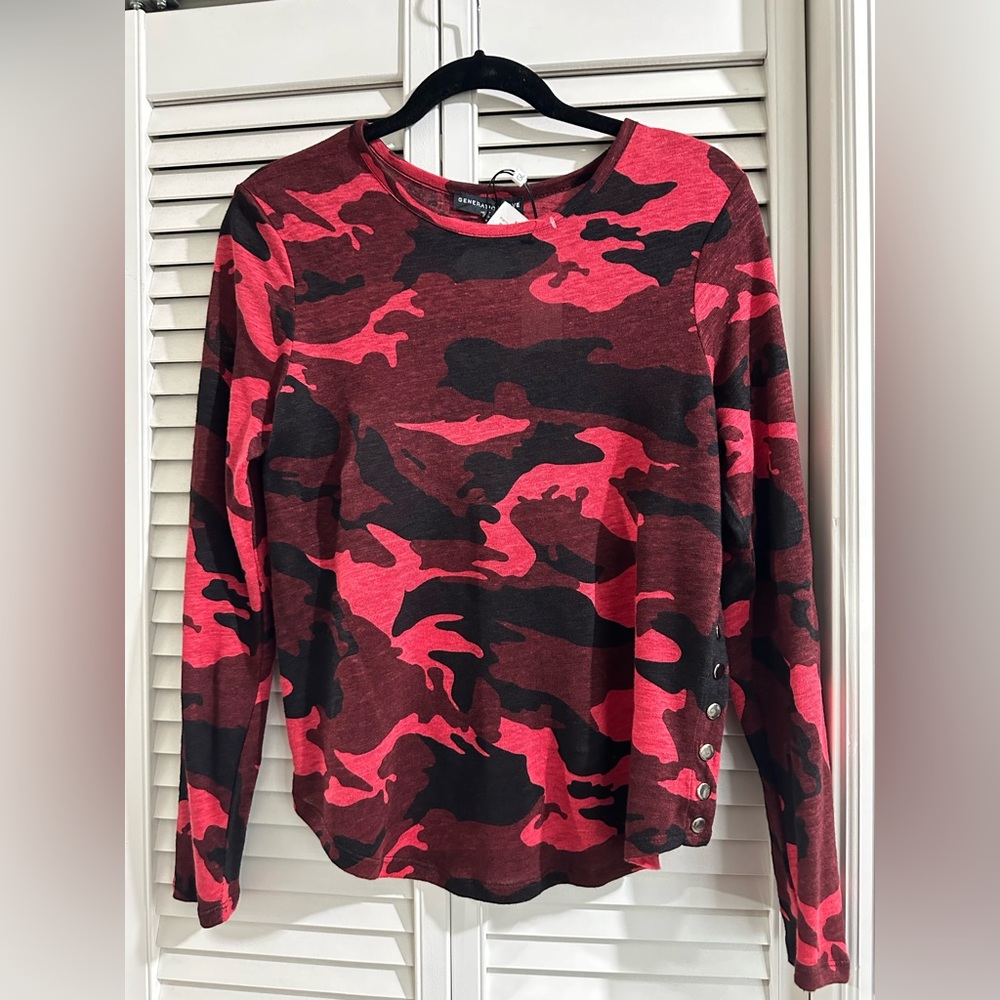 Generation Love camo top.